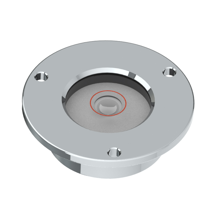 FMCLGB50 - Flush Mounted Circular Levels