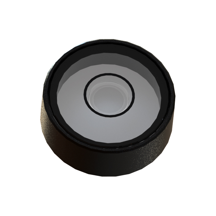 GCV5586/1 – Circular vial, Ø15.00mm, Clear, 35’/2mm