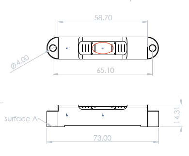 Instrument Screw On Levels ISOLGP15P size