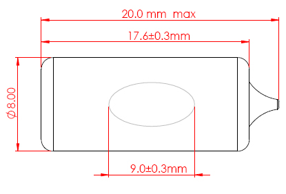 sensor vial 6610-7 (17.6x8 10')